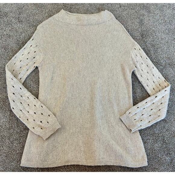 MOTH Anthropologie Sleeve Detail Sweater size Small - Picture 1 of 6